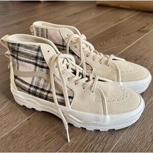 Vans Sentry Sk8-Hi Skate Shoes Plaid Womens 9.5 / Mens 8 NEW NO BOX UltraCush